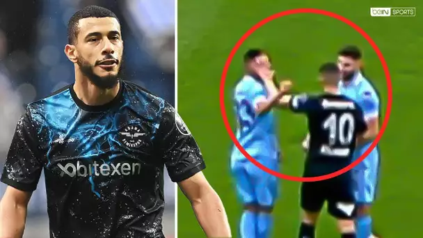 🥊 Younès Belhanda perd son sang froid et gifle un adversaire !