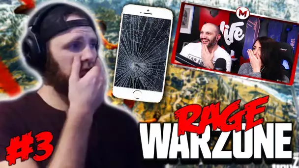 IL CASSE SON TÉLÉPHONE À CAUSE DE WARZONE ! RAGE WARZONE #3