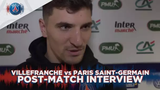 VILLEFRANCHE vs PARIS SAINT-GERMAIN: POST-MATCH INTERVIEW (UK)