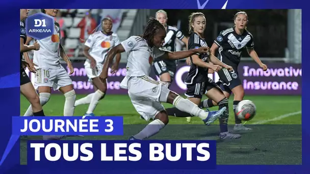 D1 Arkema, journée 3, tous les buts