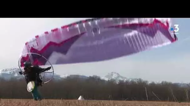 L'équipe de France Paramoteur s'entraine dans les Hautes Pyrénées