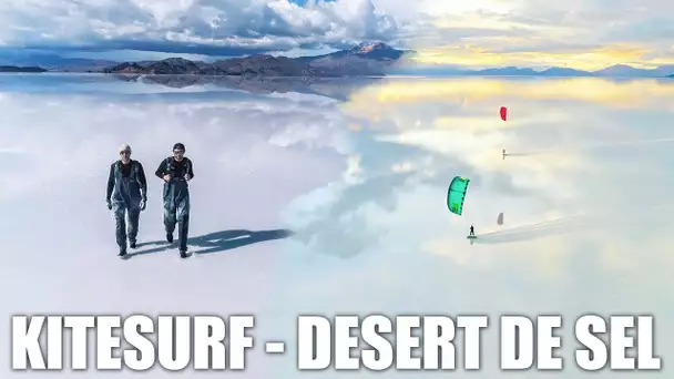 Kitesurf sur le plus grand désert de sel au monde ! (Salar d'Uyuni)