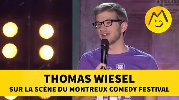 Thomas Wiesel sur la scène du Montreux Comedy Festival