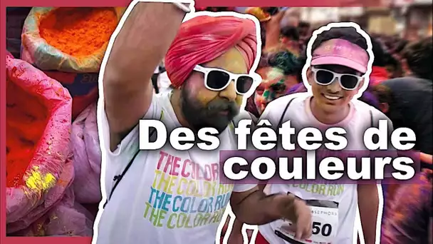 Color run et Holi, hautes en couleurs