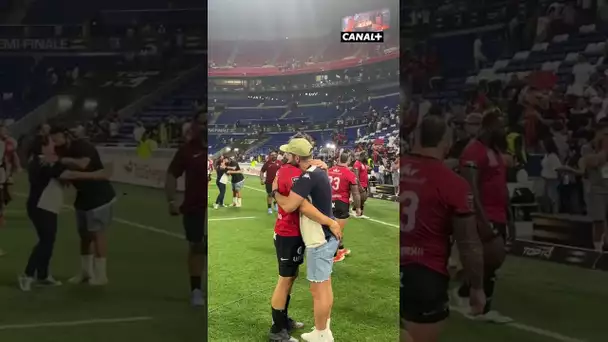 Les retrouvailles de Baptiste Serin avec ses anciens coéquipiers 🥹#rugby #sports #top14