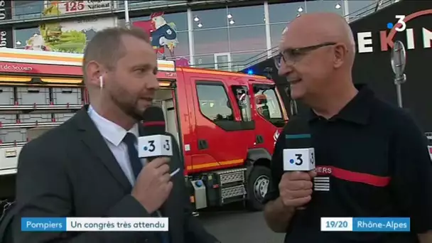 JT au Congrès National des pompiers à Bourg-en-Bresse