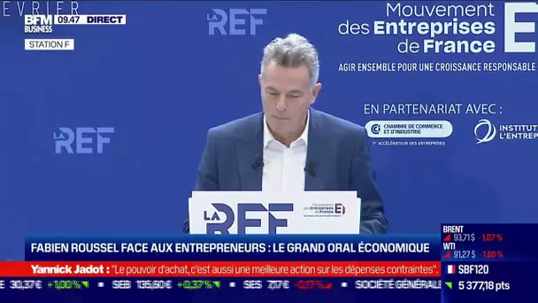 Fabien Roussel face aux entrepreneurs: le grand oral économique