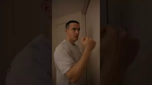 We don't need to lift our hand to knock !! 😱😱