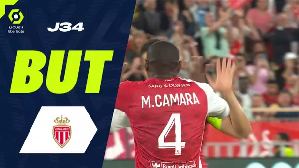 But Mohamed CAMARA (24' pen - ASM) AS MONACO - FC NANTES (4-0) 23/24