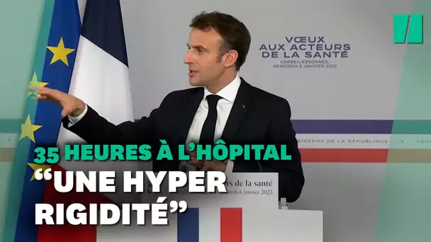 35 heures à l’hôpital : Emmanuel Macron veut les enterrer