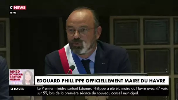 Municipales : Edouard Philippe officiellement réélu maire du Havre