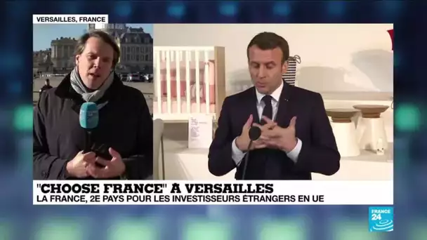 "Choose France" à Versailles : près de 4 milliards d'euros vont être investis en France