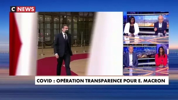Covid : opération transparence pour E.Macron