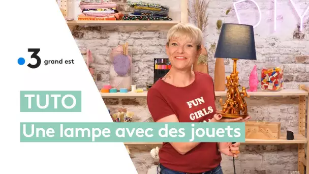 Tuto : fabriquer une lampe avec des jouets
