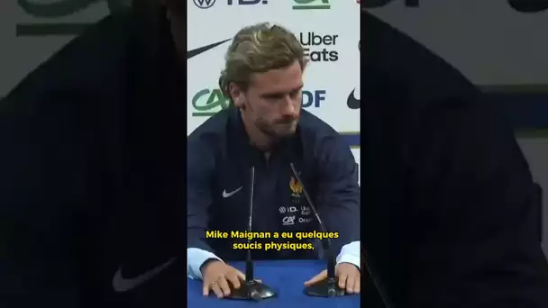 Griezmann quand on lui demande de parler de la saison de Kylian Mbappé 😅🇫🇷