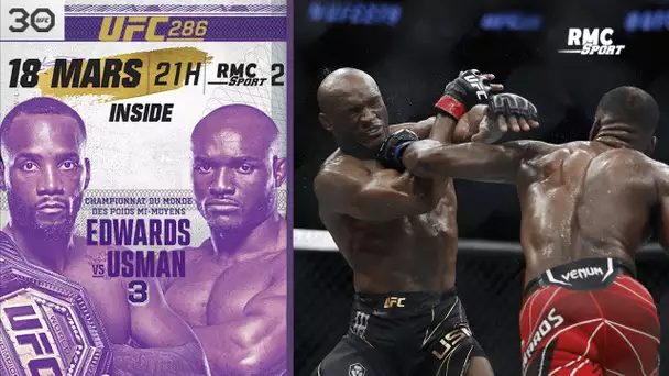 Inside UFC 286 : Edwards peut-il recréer la surprise en rebattant Usman ?