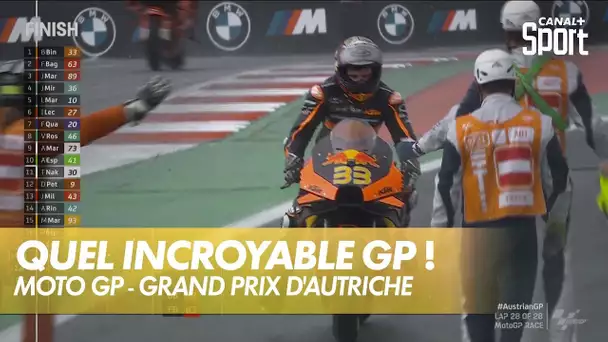 Brad Binder crée l'énorme surprise au GP d'Autriche MotoGP !