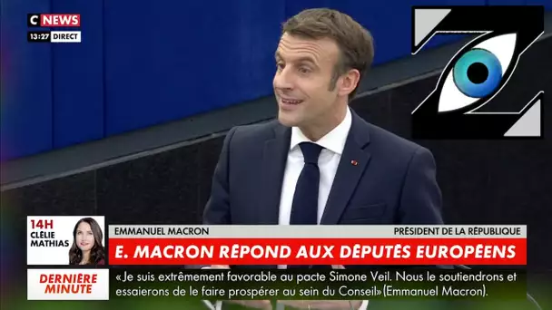[Zap Actu] Emmanuel Macron face au Parlement européen, Bourdin face à Pécresse (20/01/22)