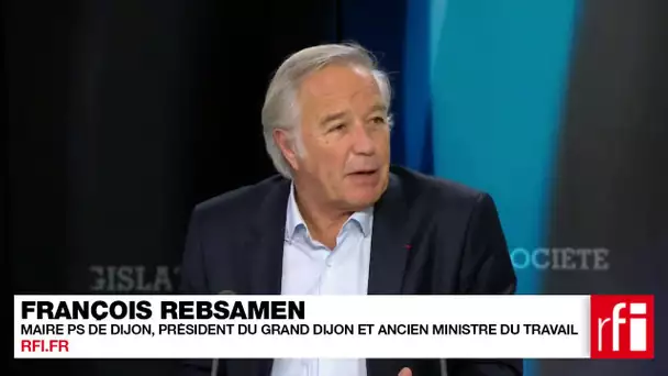 François Rebsamen, maire PS de Dijon, président du Grand Dijon