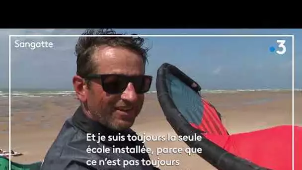 La seule école de Kitesurf à Sangatte, sensations garanties