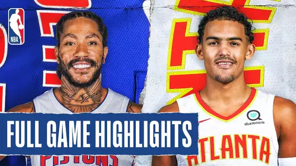 PISTONS at HAWKS | FULL GAME HIGHLIGHTS | January 18, 2020