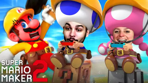 ON RAGE SUR CES NOUVEAUX NIVEAUX SUPER MARIO MAKER 2 !