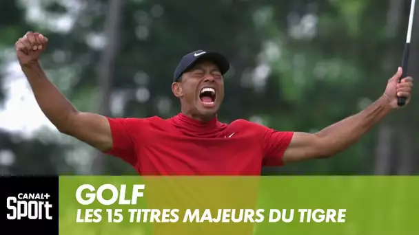 Tiger Woods : Retour sur ses 15 titres majeurs