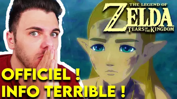 OFFICIEL ! Zelda TOTK INFO FOLLE MAIS TERRIBLE.. 🥶 (BOTW 2)