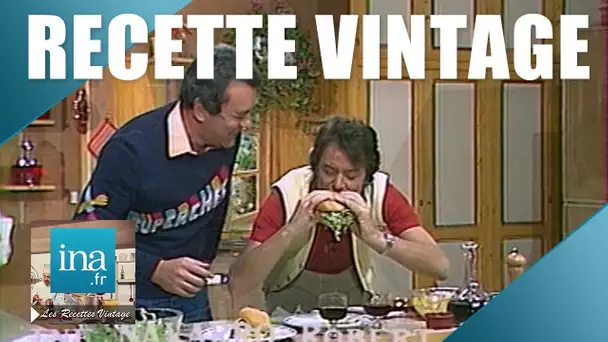 Recette : Le hamburger vintage de Michel Oliver | Archive INA