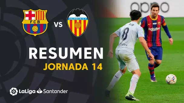 Resumen de FC Barcelona vs Valencia CF (2-2)
