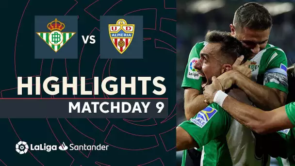 Resumen de Real Betis vs UD Almería (3-1)