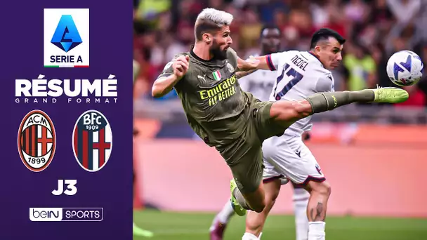 Résumé : Giroud et Leão spectaculaires, Milan repart de l'avant contre Bologne