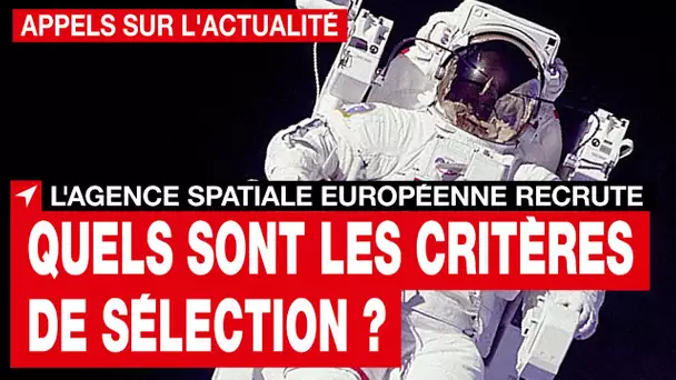 Une campagne pour recruter les astronautes de demain