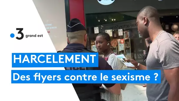 Sécurité : des flyers pour sensibiliser à la sécurité des femmes dans l'espace publique