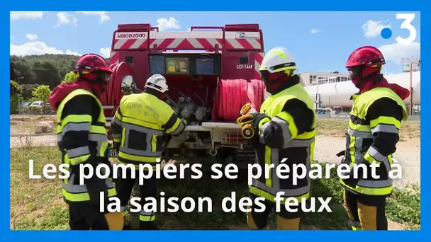 Velaux : les sapeurs-pompiers se préparent à la saison des incendies