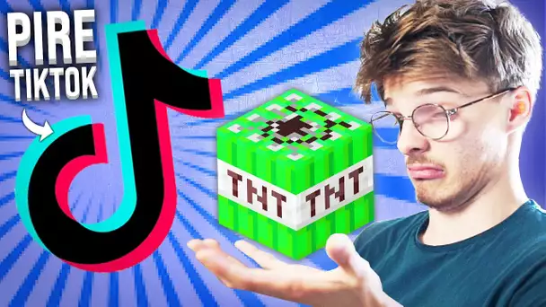 LES PIRES ASTUCES MINECRAFT DE TIKTOK ?! (#3)