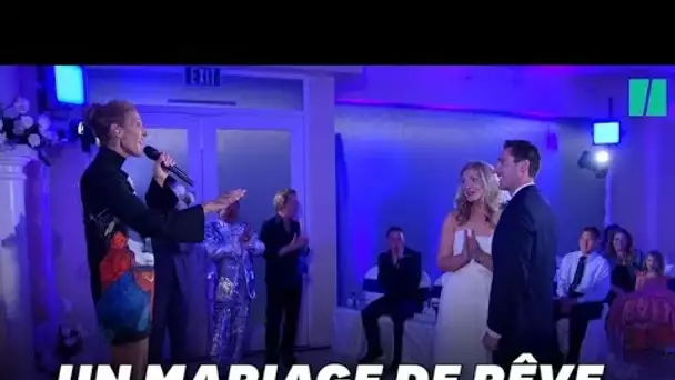 Céline Dion a fait la plus belle surprise à ce couple pendant leur mariage