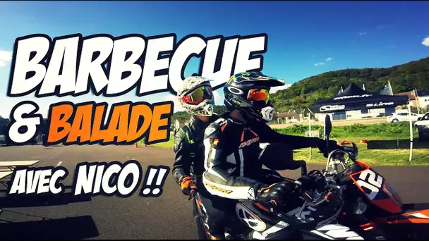 Barbecue et Balade avec Nico ! KTM 690 SMC R