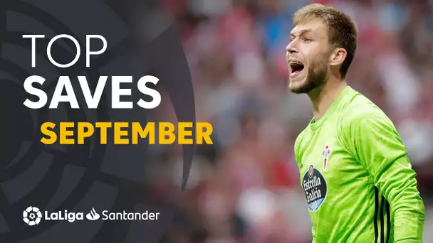 TOP Paradas Septiembre LaLiga Santander 2019/2020