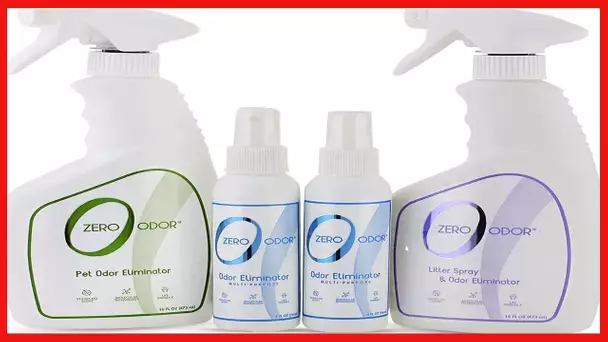Zero Odor ZOP 1062 Lover's Kit Cats Odor Remover