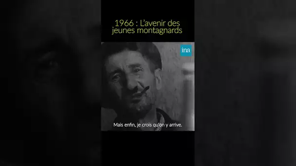 La vie des jeunes montagnards en 1966 #INA #shorts