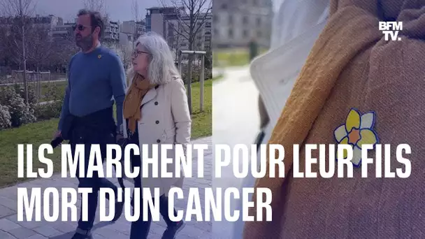Course de la Jonquille: ces parents marchent en mémoire de leur fils mort d’un cancer