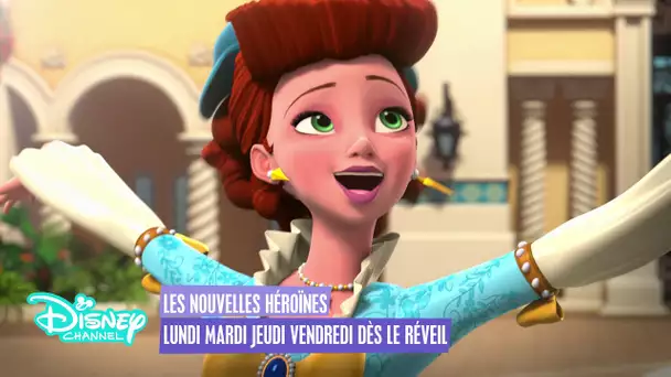 Les Nouvelles Héroïnes : Lundi, mardi, jeudi et vendredi dès le réveil sur Disney Channel !