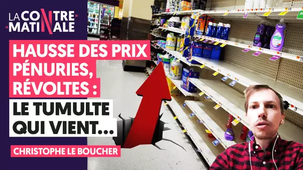 HAUSSE DES PRIX, PÉNURIES, RÉVOLTES : LE TUMULTE QUI VIENT...