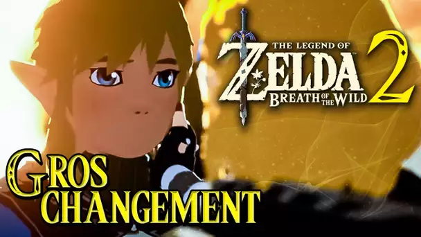 ZELDA BREATH OF THE WILD 2 : ÉNORME CHANGEMENT 🤯