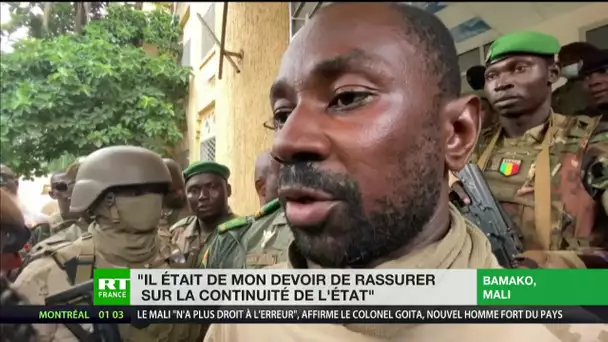 Mali : après le coup d’Etat, le colonel Assimi Goita assume le pouvoir