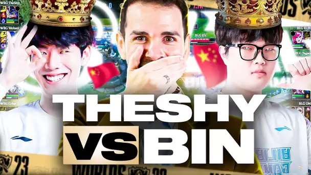 BLG vs WBG🏆 LA GAME DE GIGA BIN vs THE SHY !! (QUALIF FINALE WORLDS)
