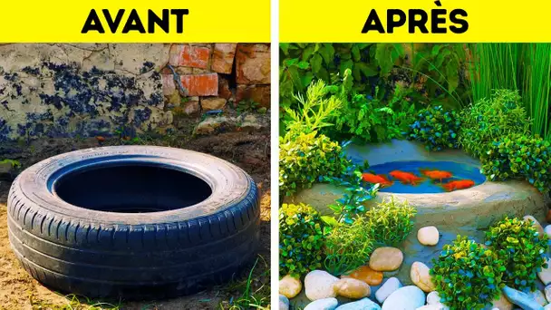 23 CRÉATIONS INCROYABLES POUR TON JARDIN || Astuces Utiles Pour Tes Plantes