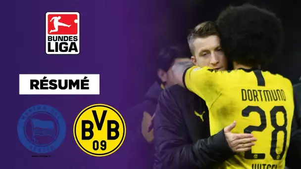 Résumé : Le Borussia Dortmund a joué avec le feu contre le Hertha Berlin !
