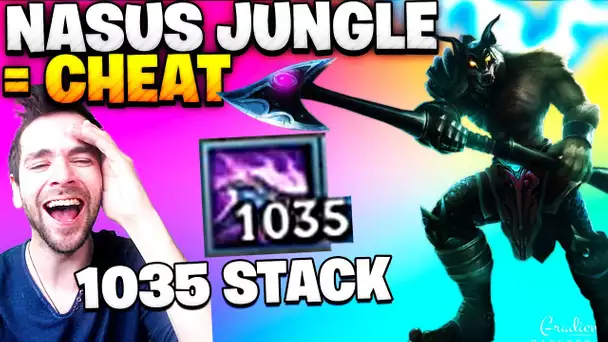 🔥 CE BUFF DE NASUS JUNGLE LE REND CHEAT ! MONTER EN ELO JUSQU'EN DIAMANT AVEC CE BUILD (Skyyart LoL)